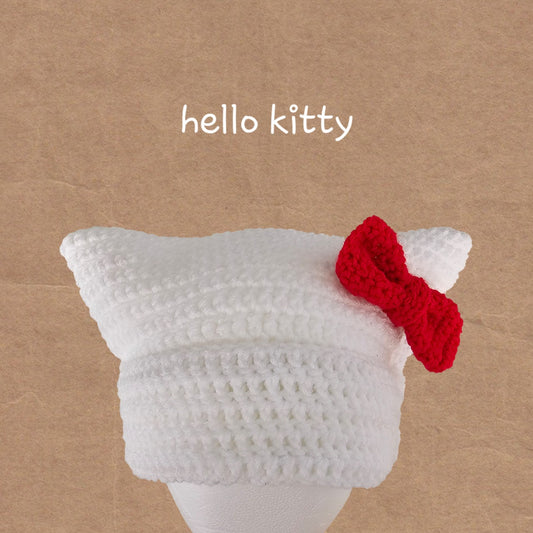 hello kitty cat beanie