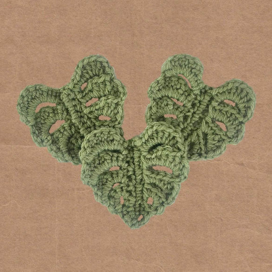 monstera leaf coasters (set of 3)